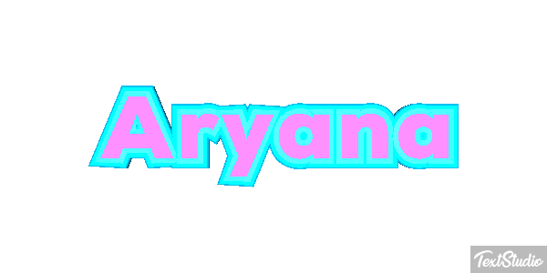 Aryana Text effect