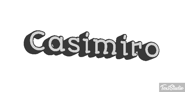Casimiro Efecto de texto