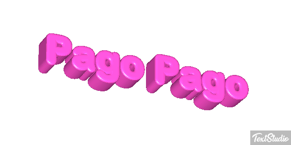 Pago Pago Effetto testo