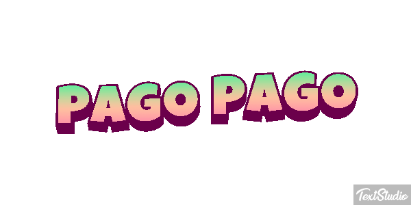 Pago Pago Effetto testo