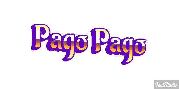 Pago Pago Effetto testo