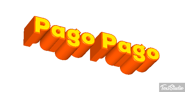 Pago Pago Effetto testo