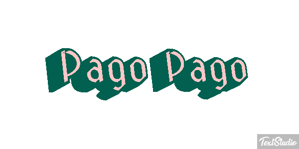Pago Pago Effetto testo