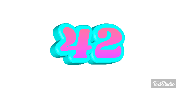 42 Efekt tekstowy