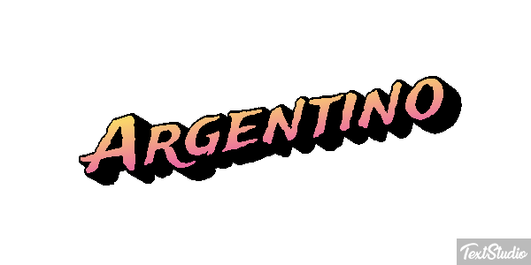 Argentino Effetto testo
