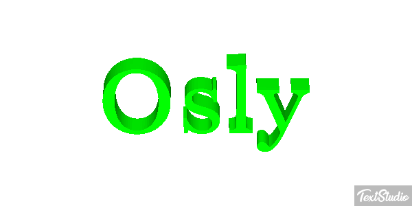Osły Texteffekt