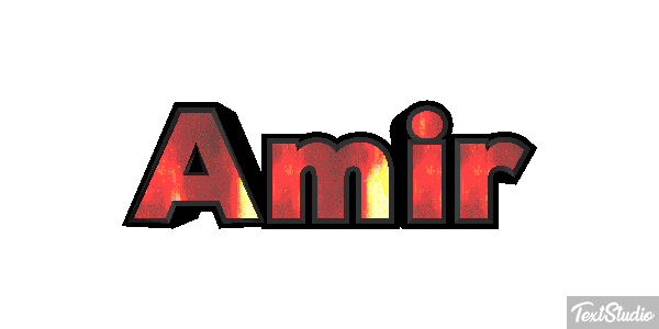 Amir テキスト効果