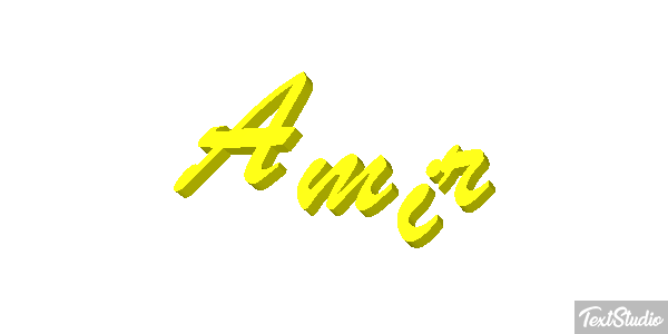 Amir テキスト効果
