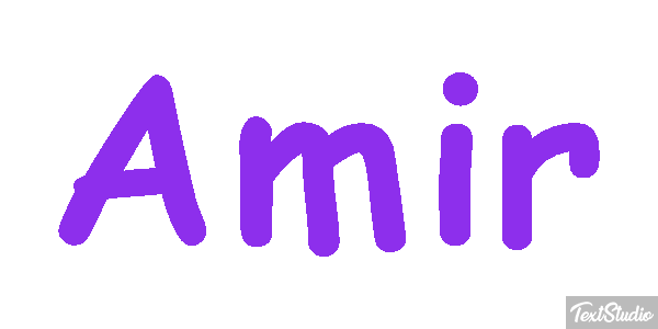 Amir テキスト効果