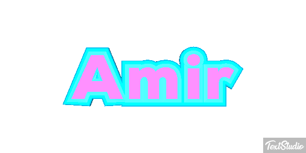 Amir テキスト効果