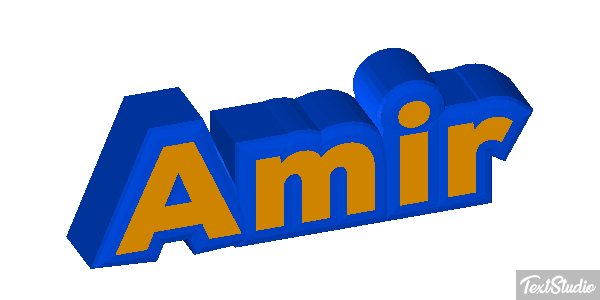 Amir テキスト効果
