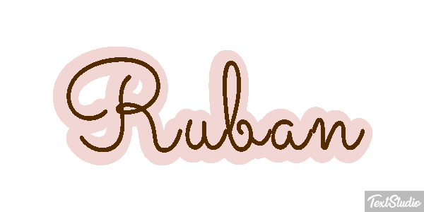 Ruban Efekt tekstowy