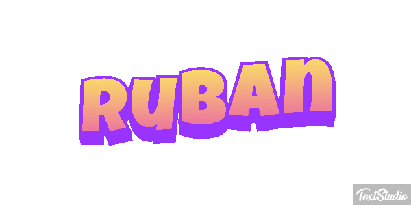 Ruban Efekt tekstowy