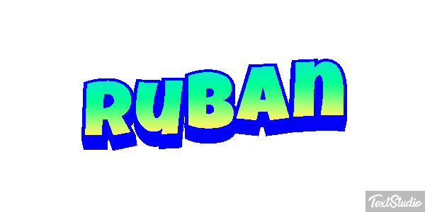 Ruban Efekt tekstowy