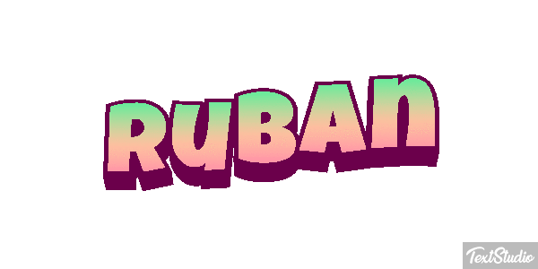 Ruban Efekt tekstowy