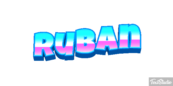 Ruban Efekt tekstowy