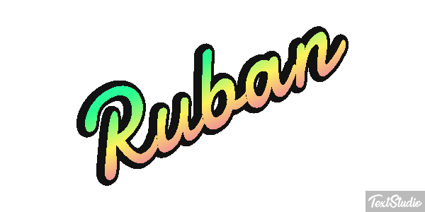Ruban Efekt tekstowy