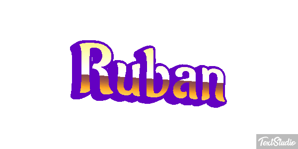 Ruban Efekt tekstowy