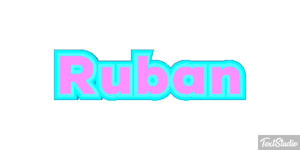 Ruban Efekt tekstowy