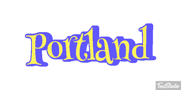 Portland Efekt tekstowy