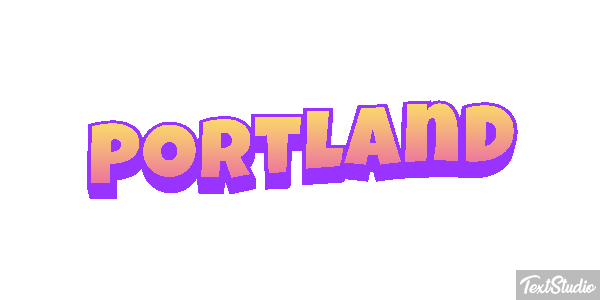 Portland Efekt tekstowy