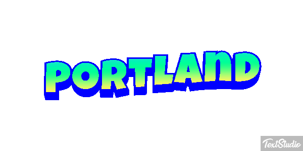 Portland Efekt tekstowy