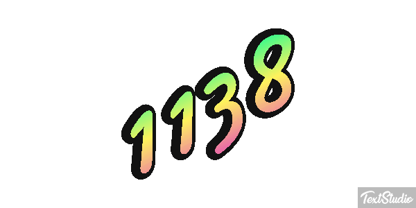 1138 テキスト効果