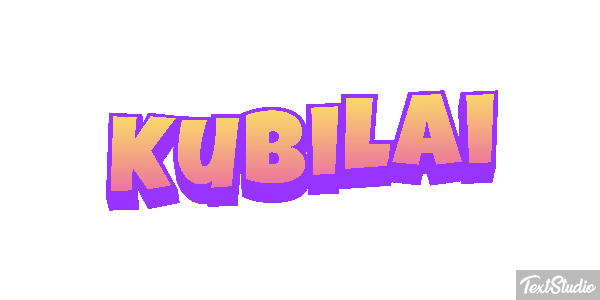 Kubilai Text effect
