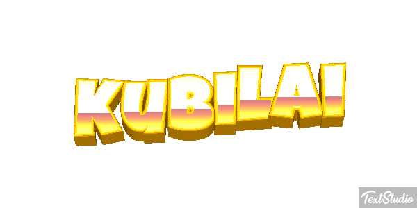 Kubilai Text effect