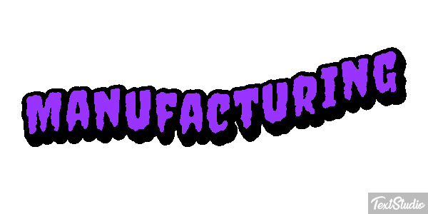 Manufacturing Text effect