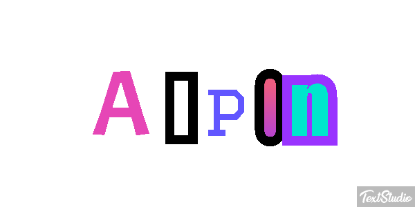Alpin Text effect