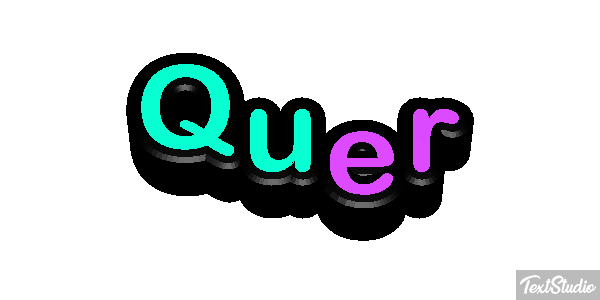 Quer Текстовый эффект