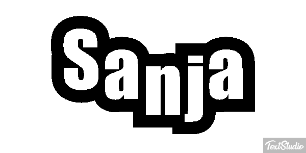 Sanja Texteffekt