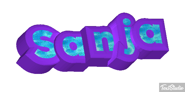 Sanja Texteffekt