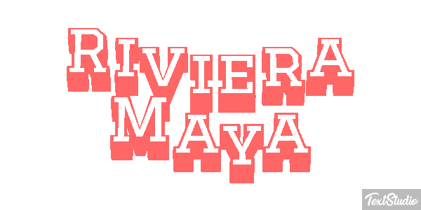 Riviera Maya Efekt tekstowy