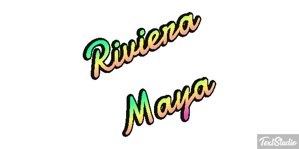 Riviera Maya Efekt tekstowy