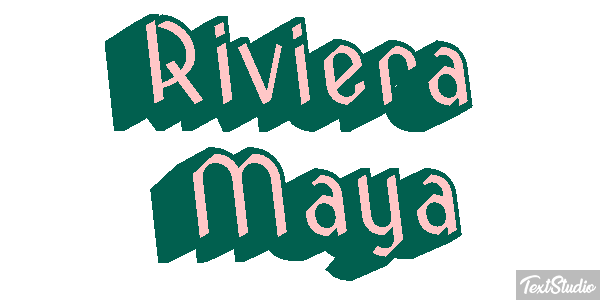 Riviera Maya Efekt tekstowy