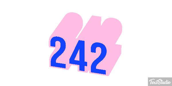 242 Effetto testo