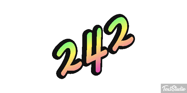 242 Effetto testo