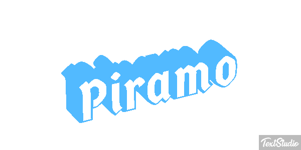 Piramo Efekt tekstowy