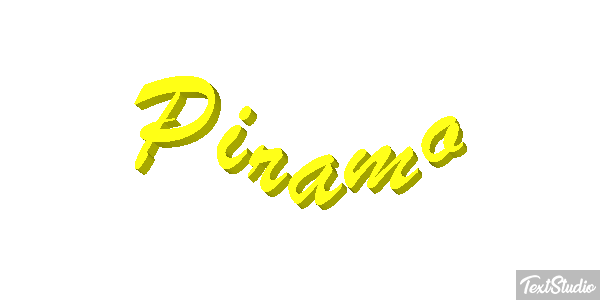 Piramo Efekt tekstowy