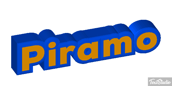Piramo Efekt tekstowy