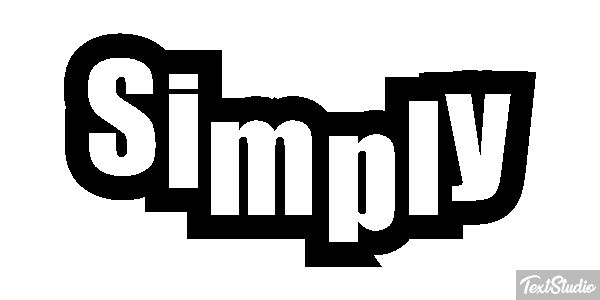 Simply Effetto testo