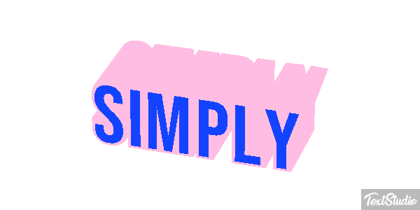 Simply Effetto testo