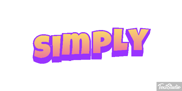 Simply Effetto testo