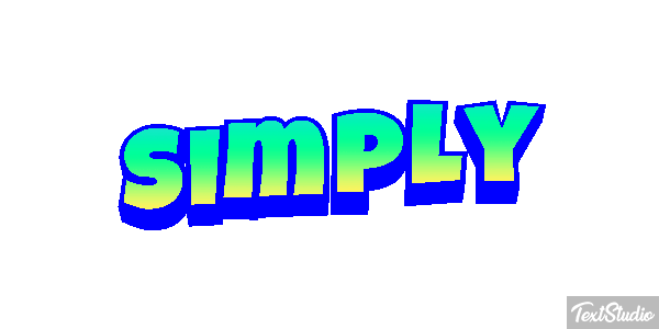 Simply Effetto testo