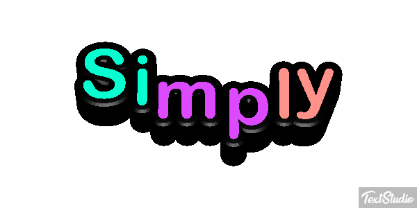 Simply Effetto testo