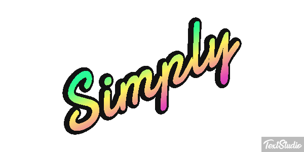 Simply Effetto testo