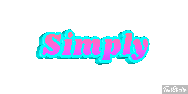 Simply Effetto testo