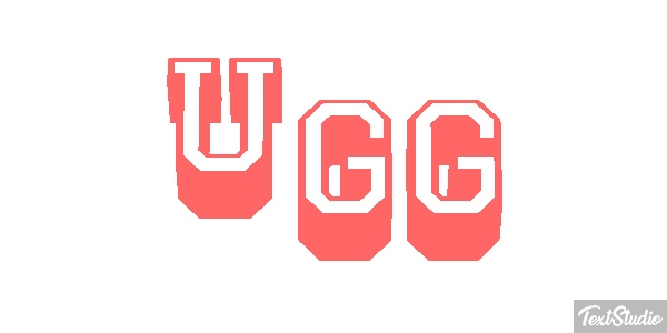 UGG Tekst effect
